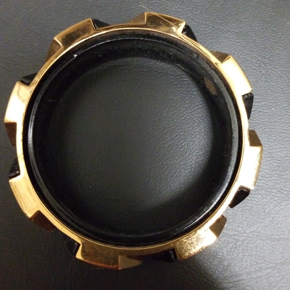 Tory Burch Two Toned Hexagonal Bangle - image 3